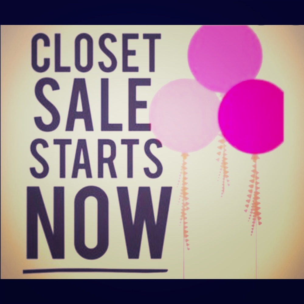 Closet clear out SALE!!!